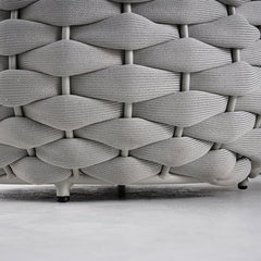 Textilene Rope Woven Outdoor Sofa Set