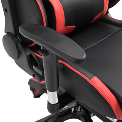 Gaming Chair, PU Leather - Red, Black