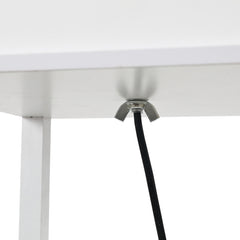 Standing Floor Lamp with 4-Tier Storage Shelf,