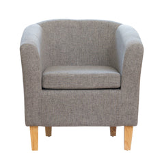 Tub Chair, woven fabric