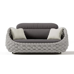 Textilene Rope Woven Outdoor Sofa Set
