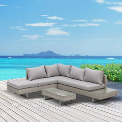 Rattan Outdoor Corner Sofa Set - Buy Online