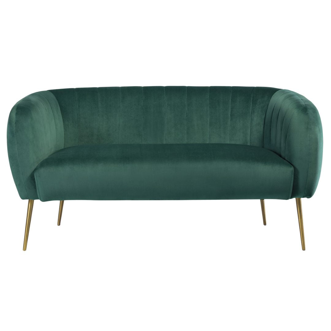 Two Seater Velvet Chair