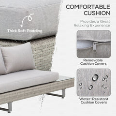 Rattan Outdoor Corner Sofa Set - Buy Online