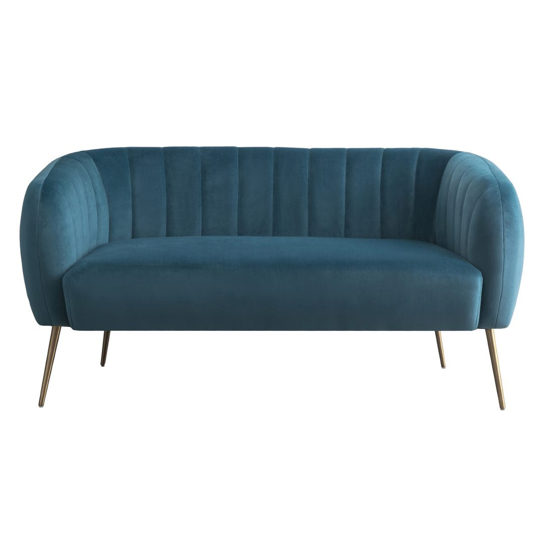 Two Seater Velvet Chair