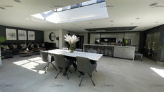 Amari Ceramic Extending Dining Table