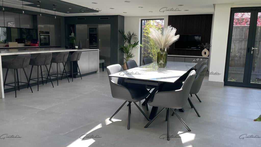 Amari Ceramic Extending Dining Table
