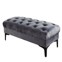 Button Bench Grey