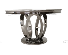 Halo 130cm Round Marble Table