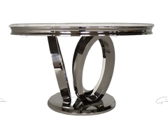 Halo 130cm Round Marble Table