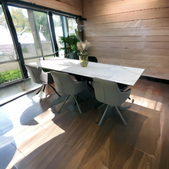 Amari Ceramic Extending Dining Table