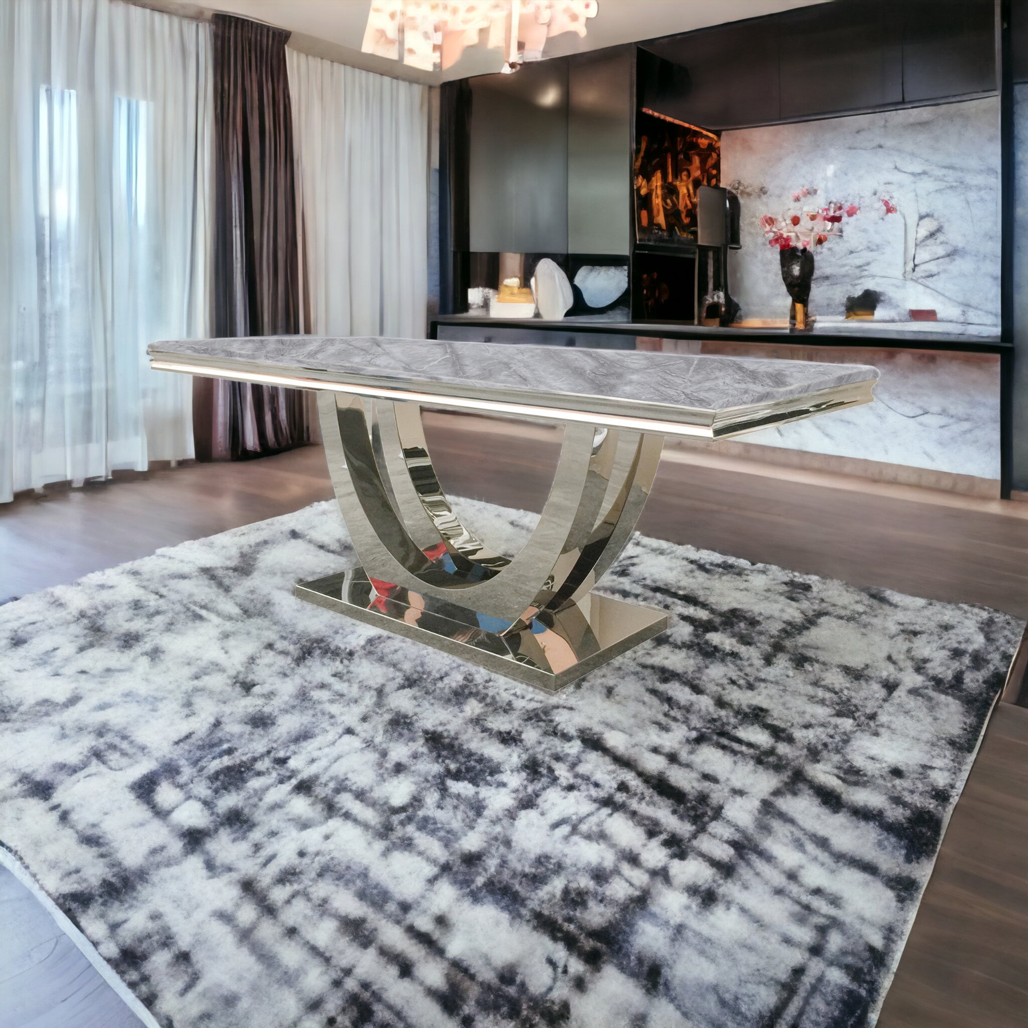 Calacatta Marble Dining Table