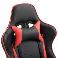 Gaming Chair, PU Leather - Red, Black