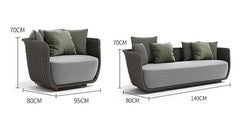 Rattan Outdoor Sofa Set