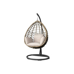 Rattan Hanging Egg Chair with Stand