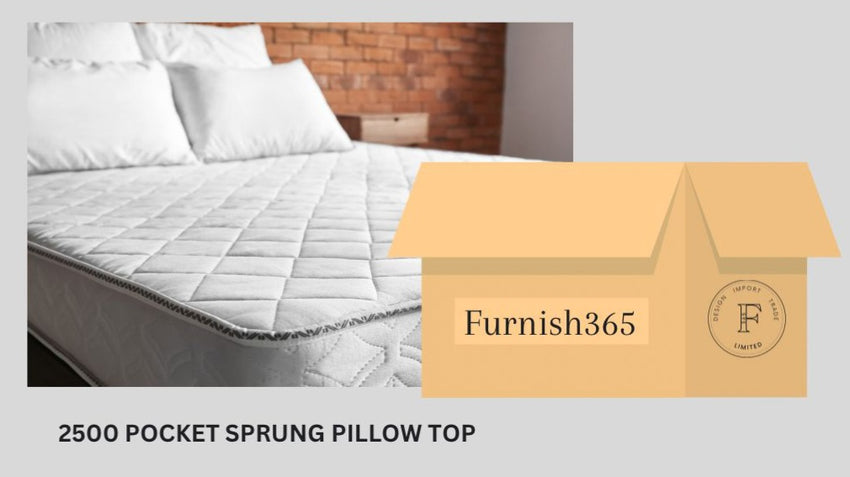 2500 Pocket Sprung Memory Foam Top Mattress