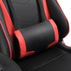 Gaming Chair, PU Leather - Red, Black