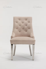 Knightsbridge Cream Knocker Back Chair