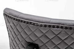 Cambridge Grey Tufted Velvet Chair