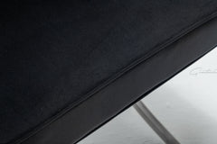 Belgravia Black Velvet Chair