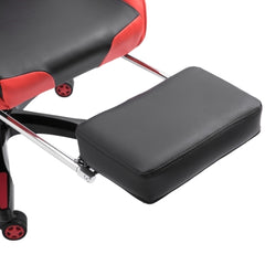 Gaming Chair, PU Leather - Red, Black