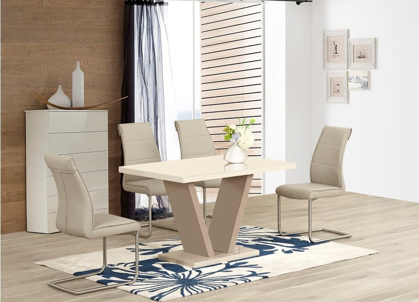 Cream Dining Table