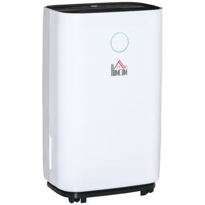 Quiet Dehumidifier for Home 10L/Day, with LED Screen, Sleep Mode, 24H Timer, Electric Air Dehumidifier for Damp Laundry Bedroom Basement